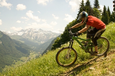 Mountain Biking in the French Alps