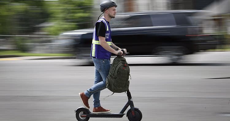 Scooter safety gear