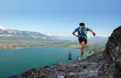 Trail Running Mont Blanc in the French Alps