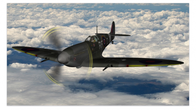 Spitfire flying experience over Kent